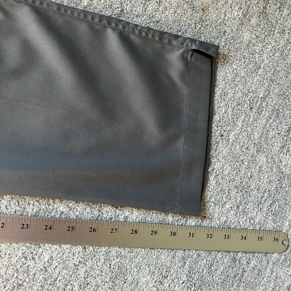 Nike Golf Dri-Fit Mens Pants Standard Fit Gray Flat Front Polyester Blend 34x31 - Picture 6 of 7